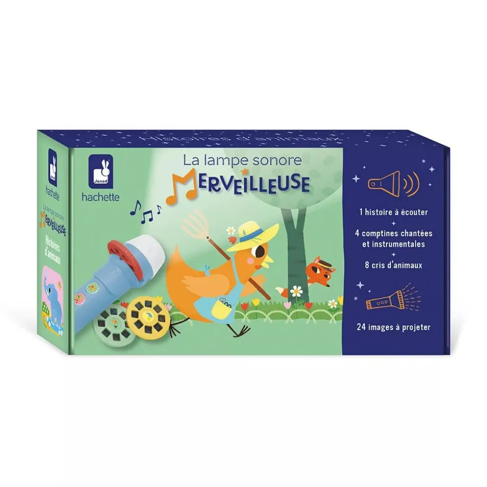 Lampe sonore merveilleuse animaux