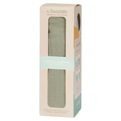 Langes xl en gaze de coton - pure olive