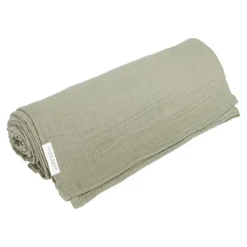 Langes xl en gaze de coton - pure olive