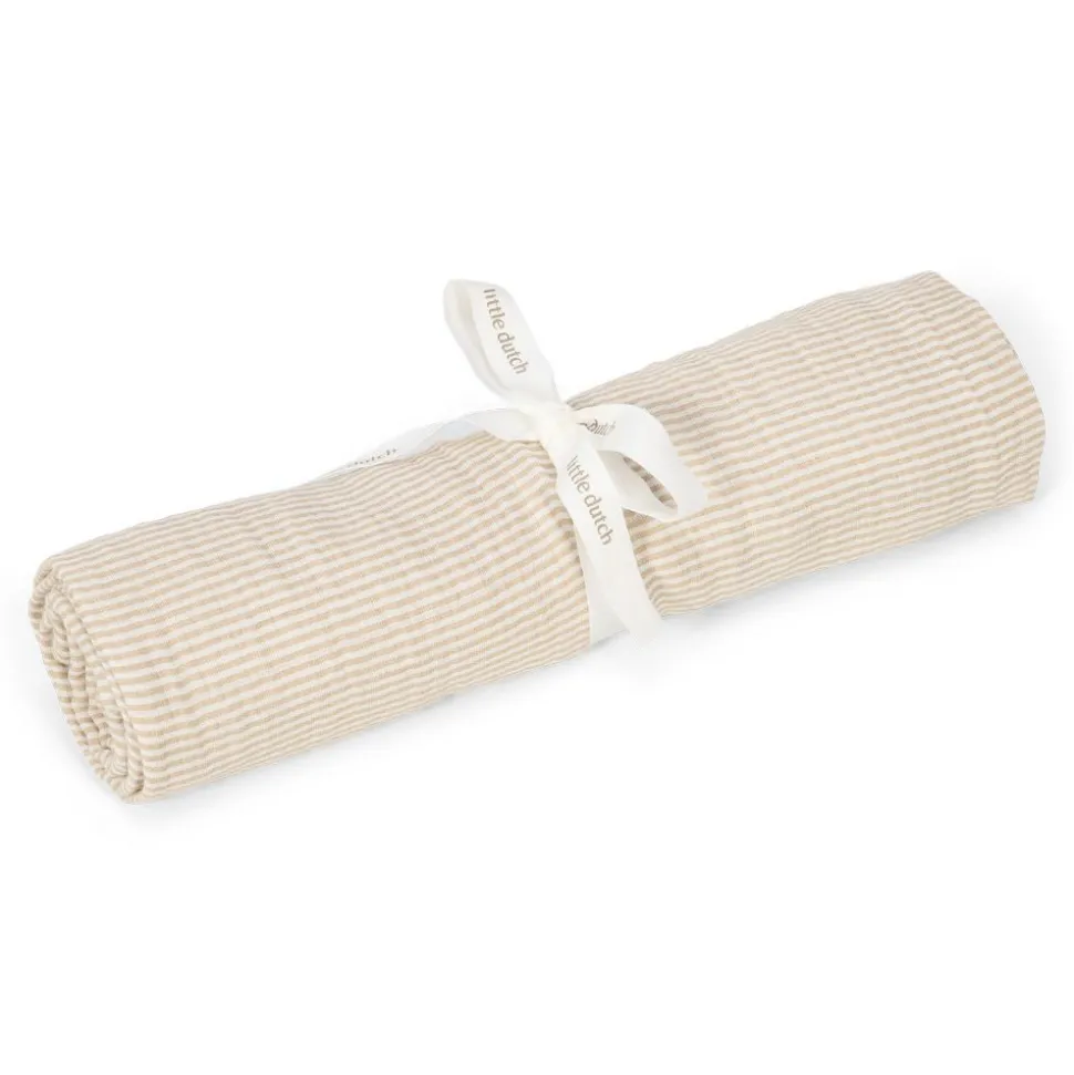 Lange xl en gaze de coton - pure soft beige