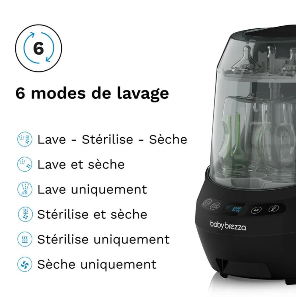 Lave-biberons bottle washer pro noir