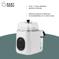 Lave biberon stérilisateur nutriwash 4 en 1