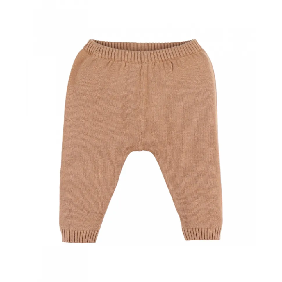 Legging maille marron 6 mois