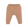 Legging maille marron 9 mois