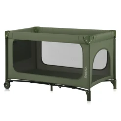 Le lit bébé lionelo jasmin easy fold green olive