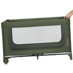 Le lit bébé lionelo jasmin easy fold green olive