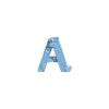 Lettre bois - a bleu