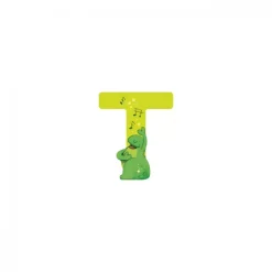 Lettre bois - t vert