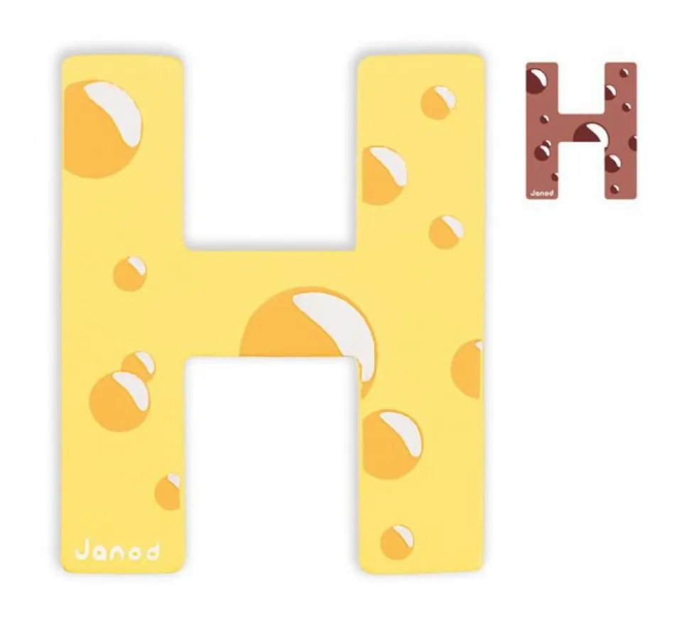 Lettre de l'alphabet abcdeco h