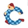 Lettre de l'alphabet clown c