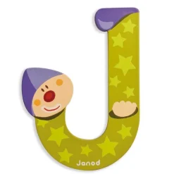 Lettre de l'alphabet clown j
