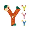 Lettre de l'alphabet clown y
