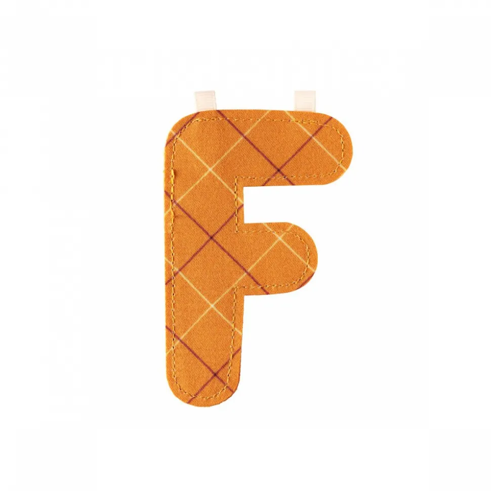 Lettre de l'alphabet décorative f