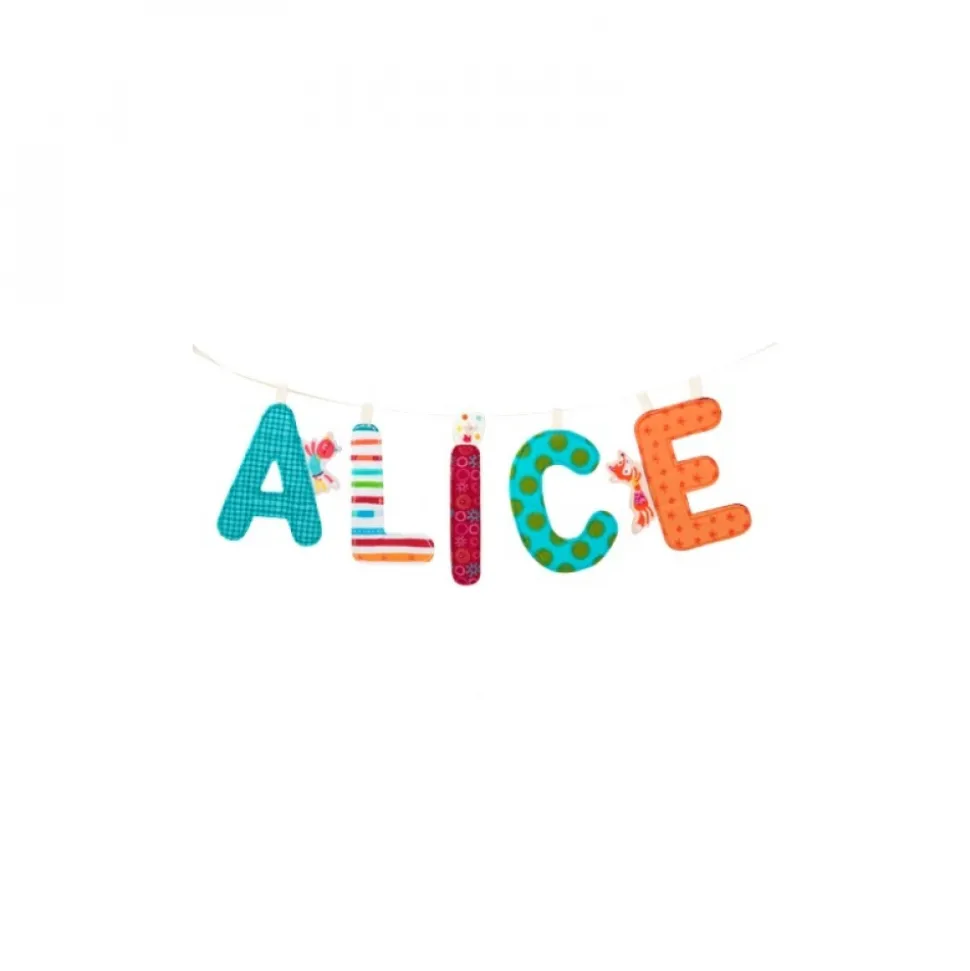Lettre de l'alphabet décorative f