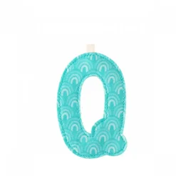 Lettre de l'alphabet décorative q