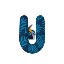 Lettre de l'alphabet décorative u