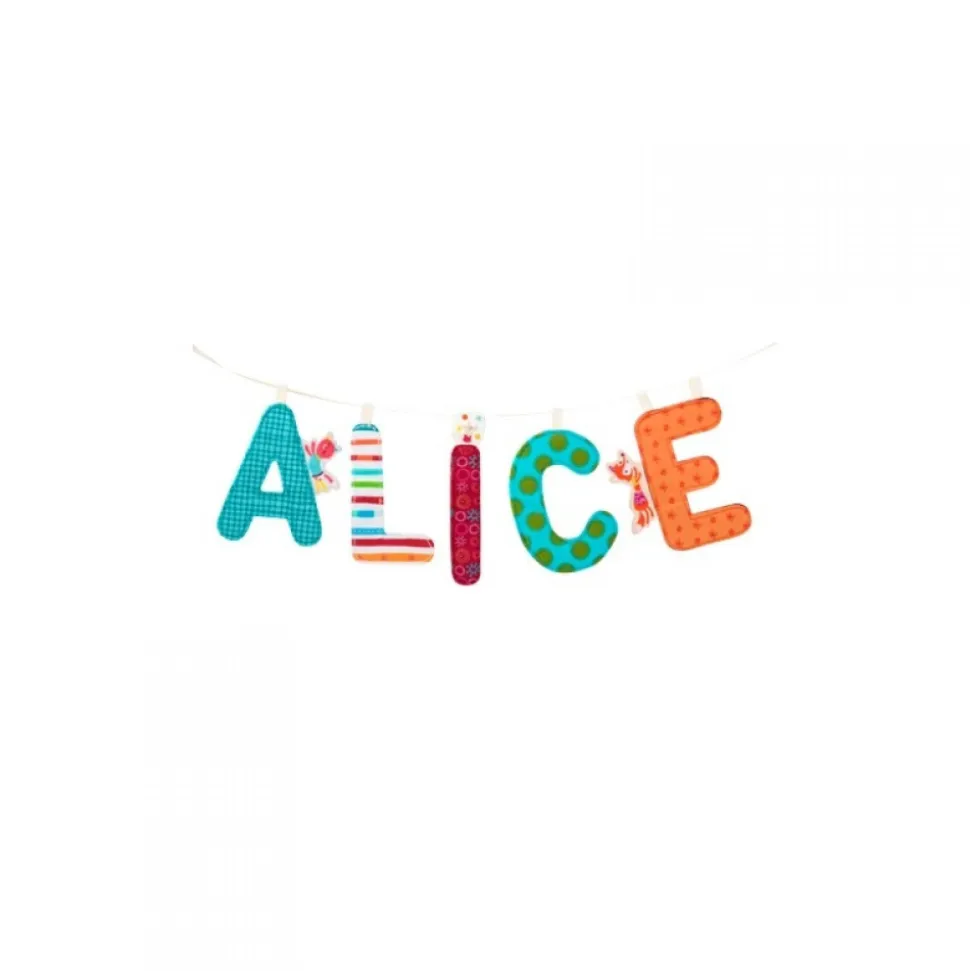 Lettre de l'alphabet décorative u