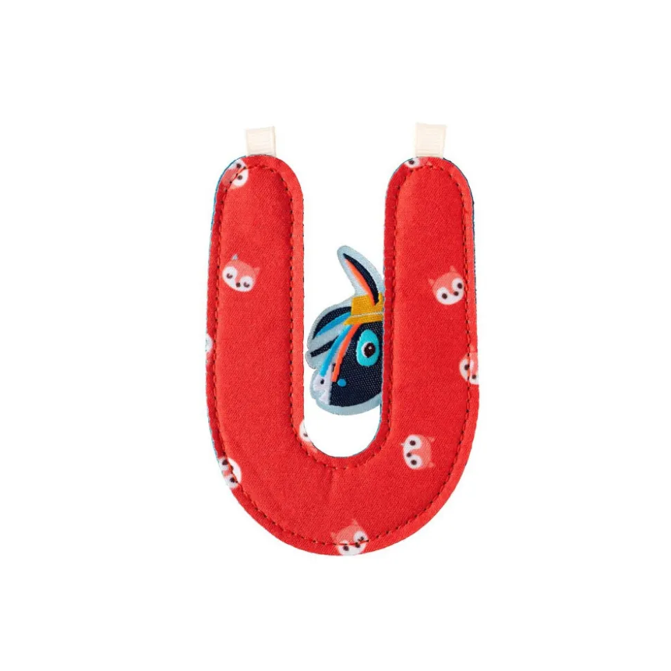 Lettre de l'alphabet décorative u