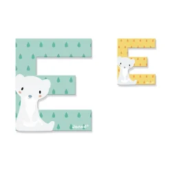 Lettre de l'alphabet pure e