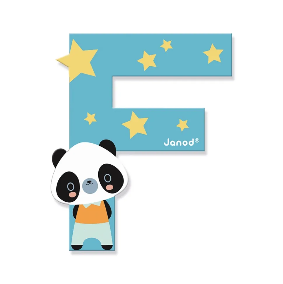 Lettre de l'alphabet pure f