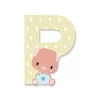 Lettre de l'alphabet pure p