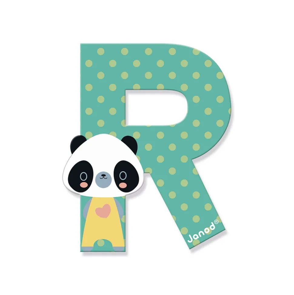 Lettre de l'alphabet pure r