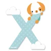 Lettre de l'alphabet pure x