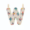 Lettre en tissu phosphorescente w