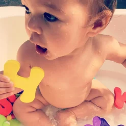 Lettres et chiffres de bain
