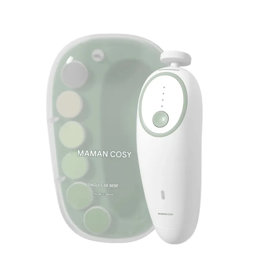 Lime à ongles électrique bébé silencieuse rechargeable