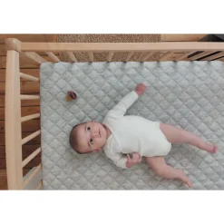 Lit bébé arthur 60x120 hybride fuschia