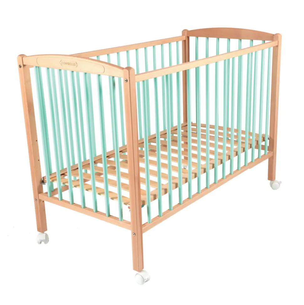 Lit bébé arthur 70x140 hybride vert mint