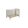 Lit bébé arthur 70x140 laque gris clair