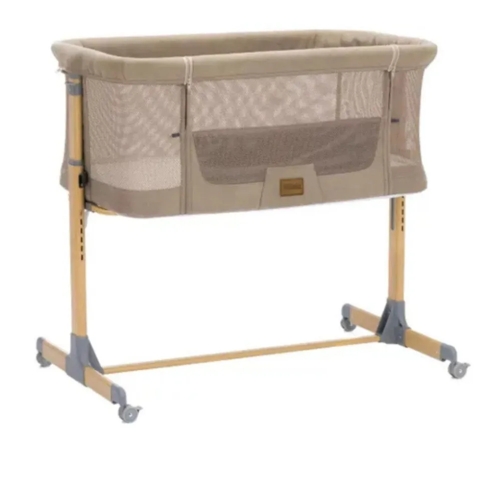 Lit bébé cododo caramel