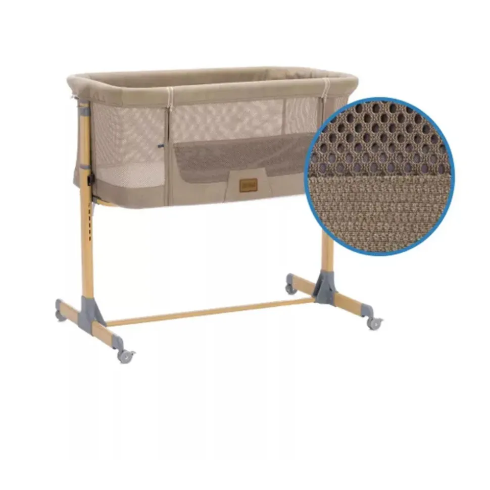 Lit bébé cododo caramel