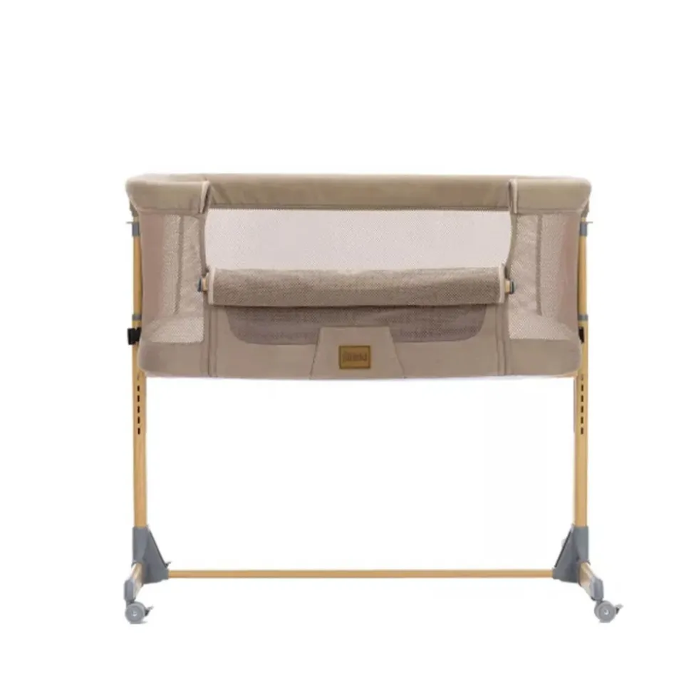 Lit bébé cododo caramel