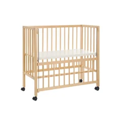 Lit bébé cododo cocon bois clair