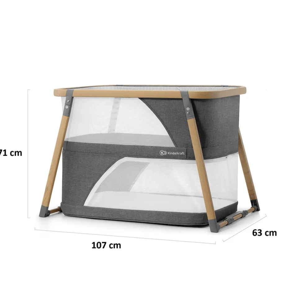 Lit bébé 4 en 1 sofi grey