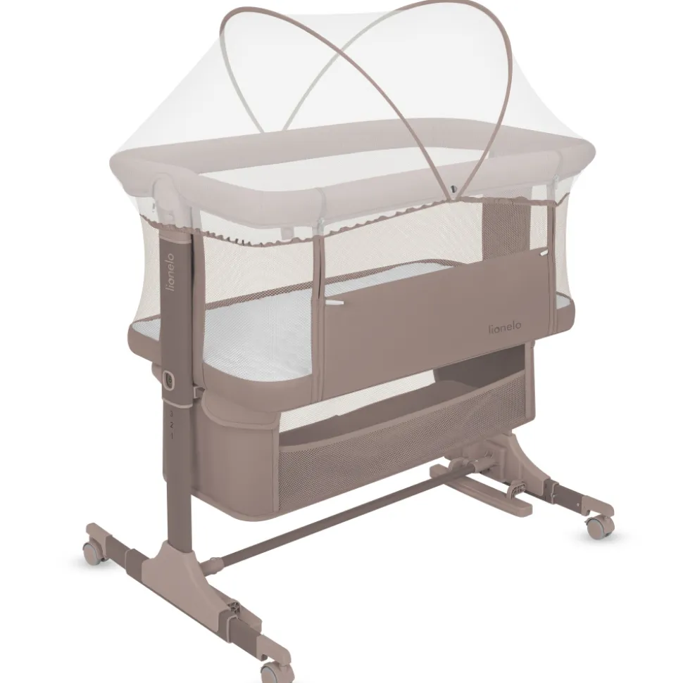 Lit bébé jodie beige taupe
