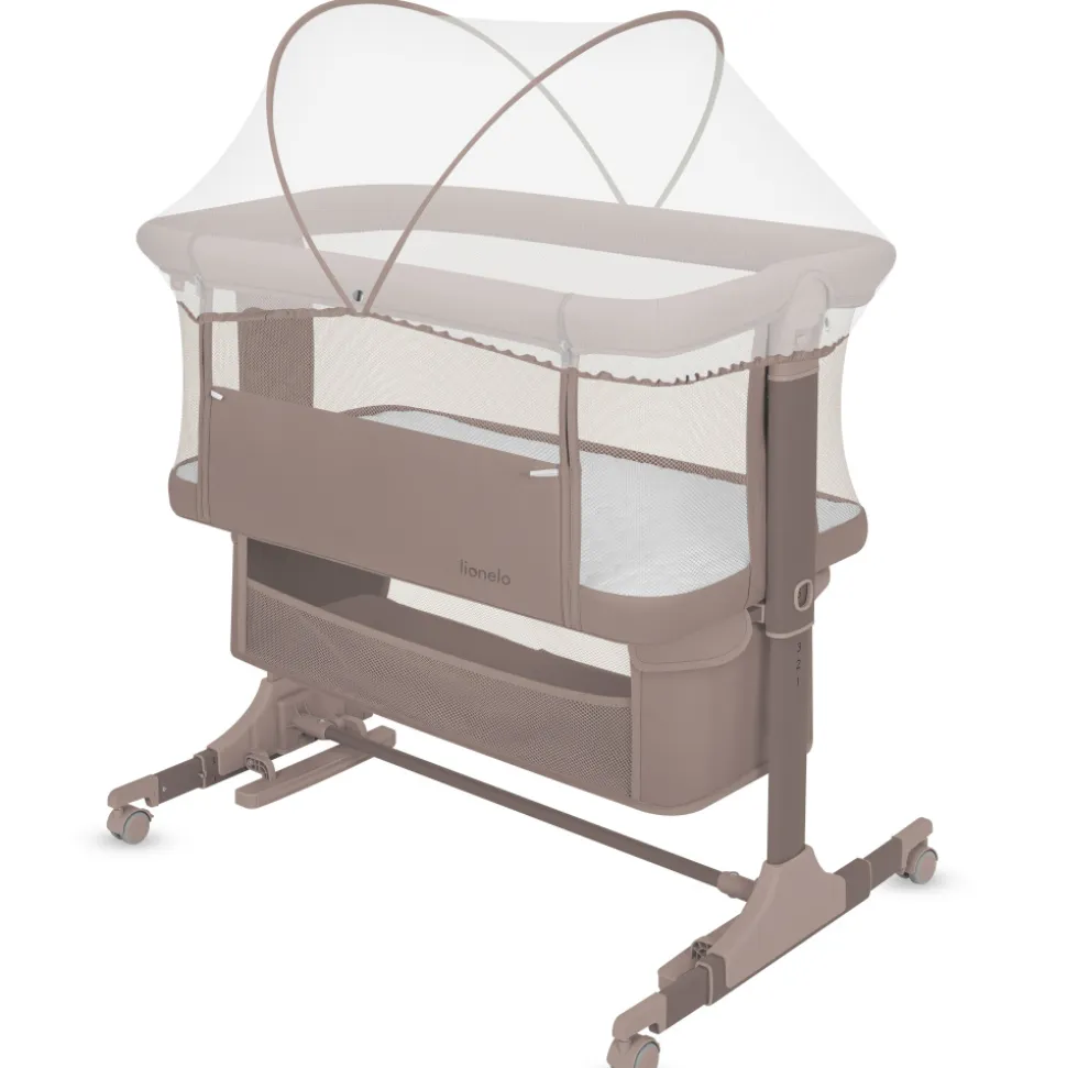 Lit bébé jodie beige taupe