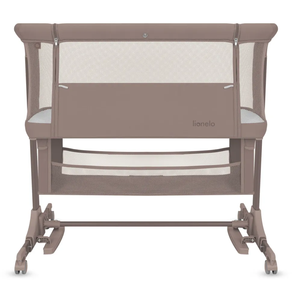 Lit bébé jodie beige taupe