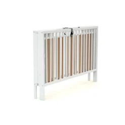 Lit bébé pliant essentiel blanc 60x120