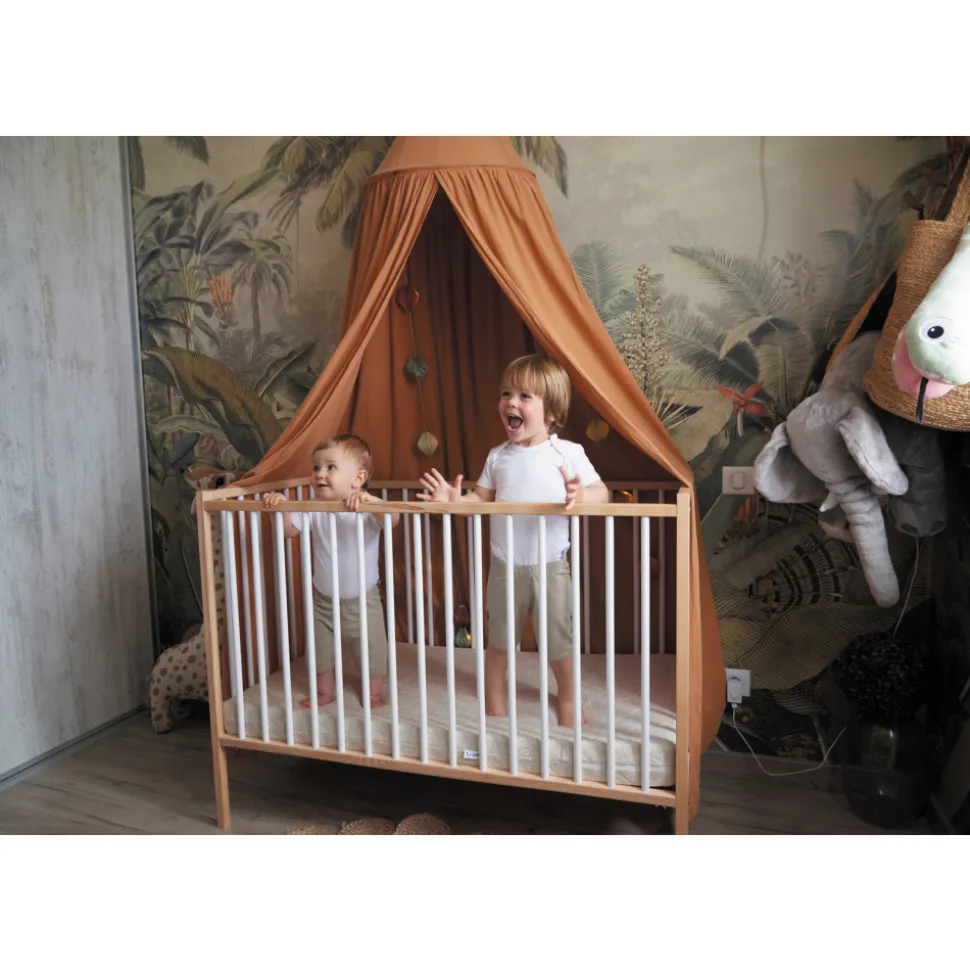 Lit bébé remi 60x120 hybride vert mint