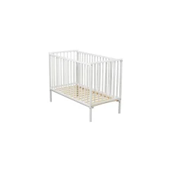 Lit bébé remi 60x120 laque blanc