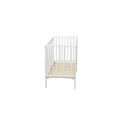 Lit bébé remi 60x120 laque blanc