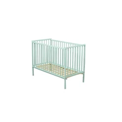 Lit bébé remi 60x120 laque vert mint