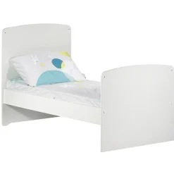 Lit bébé évolutif little big bed 70x140cm blanc