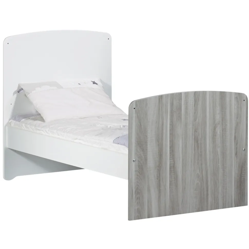 Lit bébé évolutif little big bed 70x140cm leaf