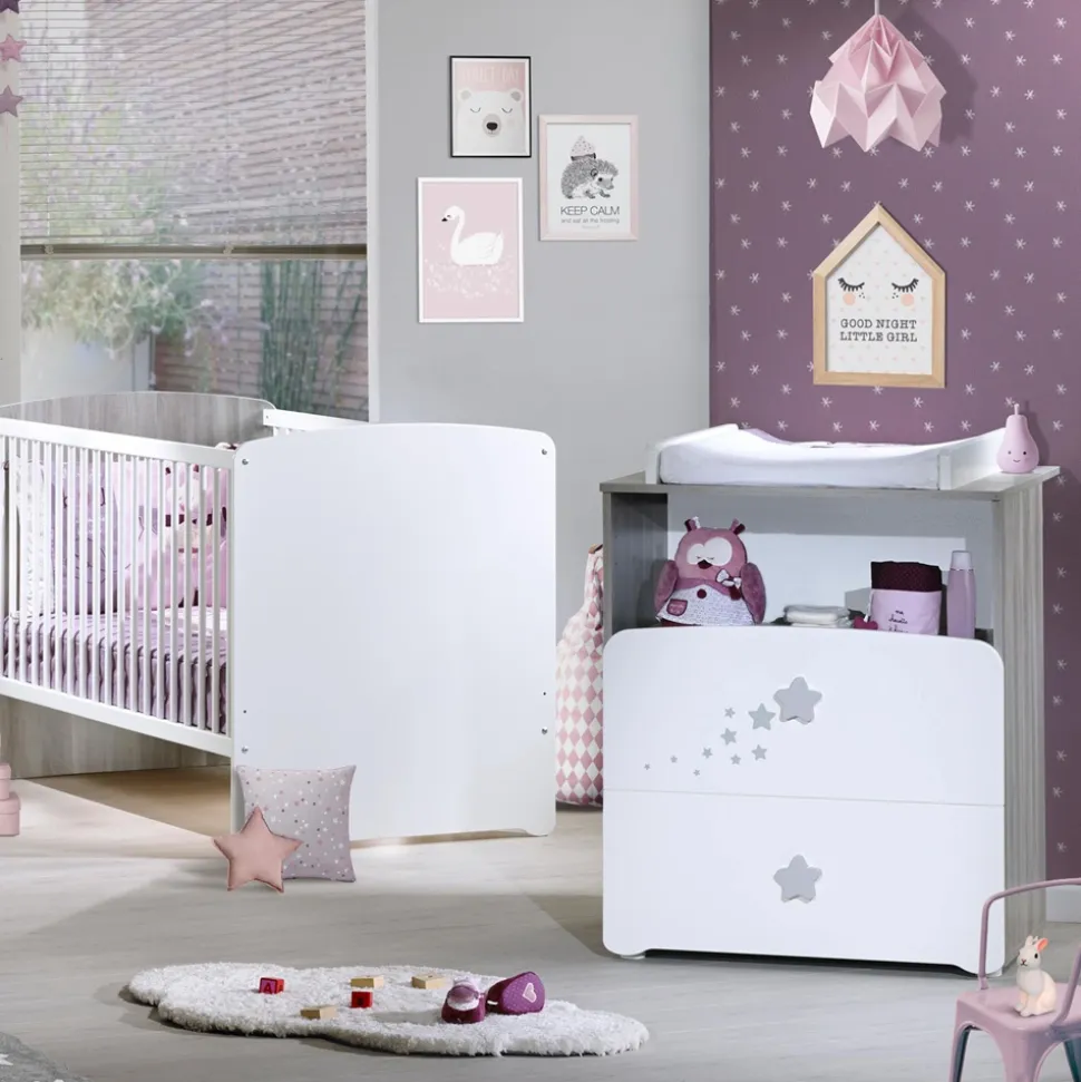 Lit bébé évolutif little big bed 70x140cm nao