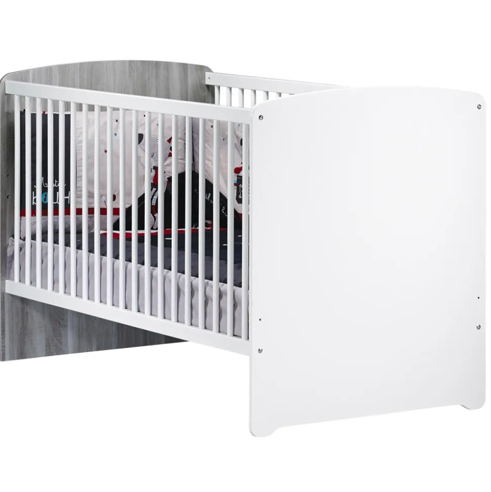 Lit bébé évolutif little big bed 70x140cm nao